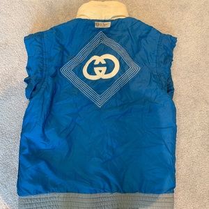 Vintage Gucci Reversible Winter Vest